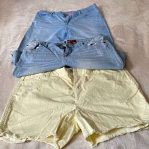 Kids plus shorts